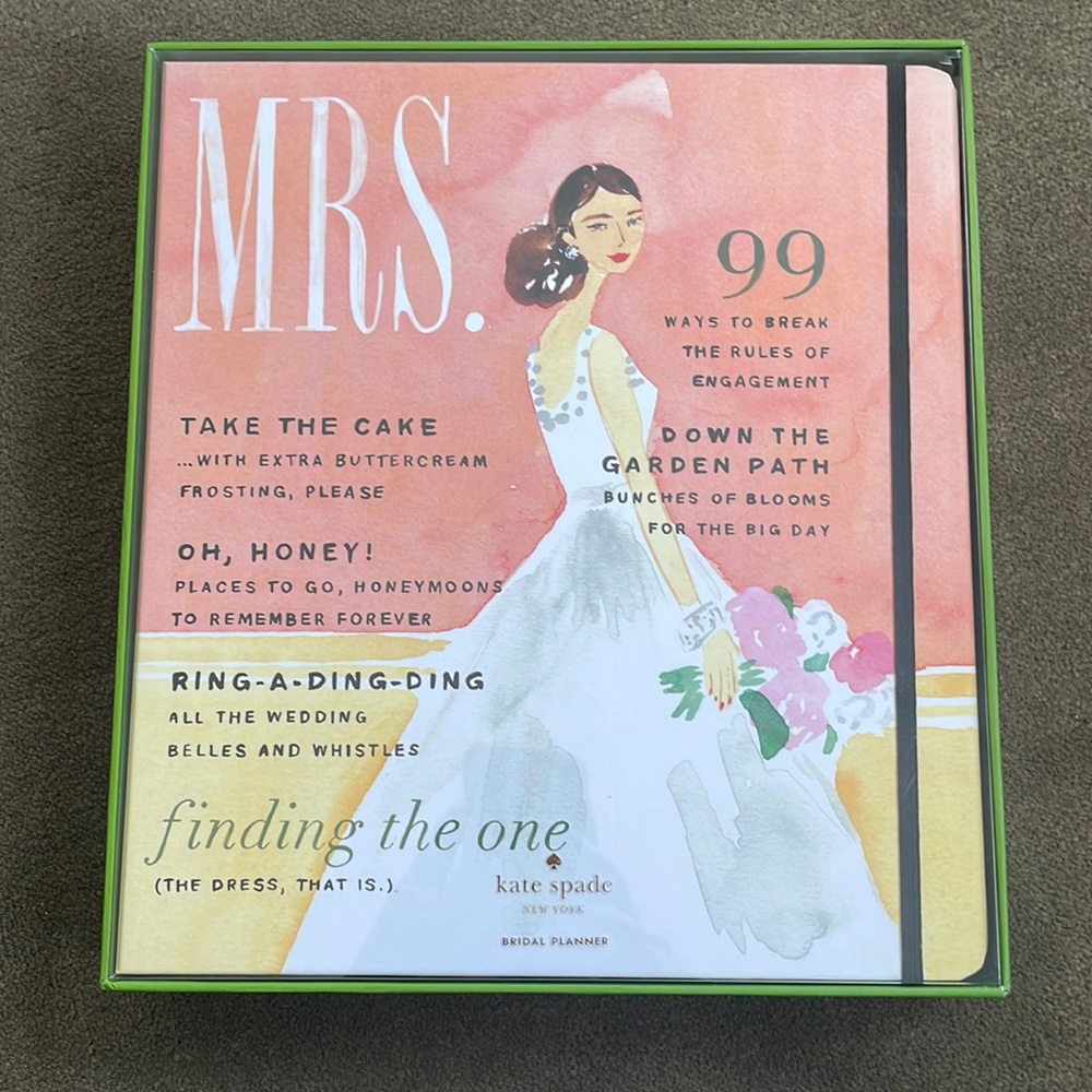 Kate Spade Bridal Planner - NEW